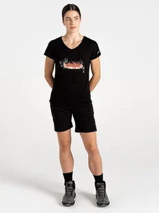 Dare 2b Koszulka sportowa "Serene Tee" w kolorze czarnym - Koszulki sportowe damskie - miniaturka - grafika 1
