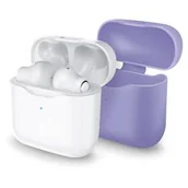 Słuchawki - Meliconi Safe Pods Evo (497419) Biała/Purpurowa - miniaturka - grafika 1