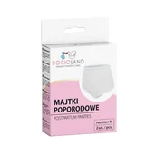 Bielizna lecznicza - BOCIOLAND Majtki poporodowe siateczkowe rozm. M, 2szt. - miniaturka - grafika 1