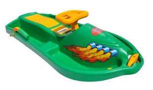 Plastkon Snow Boat Czerwone/Plastik - Sanki i ślizgacze - miniaturka - grafika 1