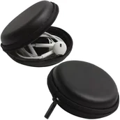 Inne akcesoria audio-wideo - Etui na słuchawki przewodowe czarne - miniaturka - grafika 1
