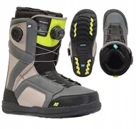 Buty snowboardowe - Buty Snowboardowe K2 Boundary 2x Boa Flex 6 grey lime 9,0 (42) - miniaturka - grafika 1