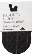 Rajstopy - Calzedonia Rajstopy Kaszmir Modal Wzorki Melanż Szare Rozmiar 1/2 (s/m) - miniaturka - grafika 1