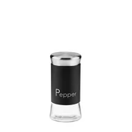 Pojemniki na przyprawy - Przyprawnik PEPPER 150 ml GRENO czarny - miniaturka - grafika 1