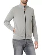 Kurtki męskie - Camel Active Męska Kurtka z Dzianiny 409425/8W01, Stone Gray, L - miniaturka - grafika 1