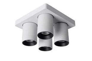 Lucide NIGEL Biały LED 4x5W DIM ściemnialny CRI95 4xGU10 Spot 09929/20/31 - Lampy sufitowe - miniaturka - grafika 1