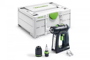 Akumulatorowa wiertarko-wkrętarka Festool C 18-Basic 576434 - Wiertarko-wkrętarki akumulatorowe - miniaturka - grafika 1