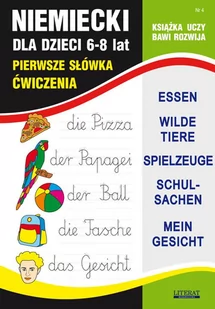 Niemiecki dla dzieci. 6-8 lat. Pierwsze słówka. Ćwiczenia - Książki do nauki języka niemieckiego - miniaturka - grafika 1