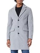 Płaszcze męskie - United Colors of Benetton Płaszcz męski, Szary 907, 54 - miniaturka - grafika 1