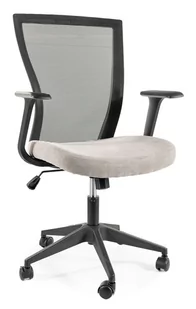 Fotel biurowy, krzesło biurowe Fotel Obrotowy Q-328 Czarny / Szary - Fotele i krzesła biurowe - miniaturka - grafika 1