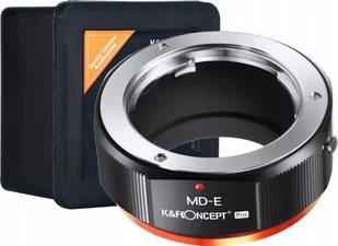 K&F ADAPTER Minolta MD - SONY E A6500 A6300 NEX - PRO - Tulejki, adaptery, redukcje do aparatów - miniaturka - grafika 1