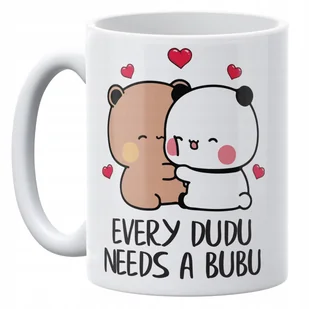 Kubek ceramiczny 330 ml Bubu i Dudu Na Prezent Dla Par - Kubki - miniaturka - grafika 1