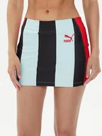 Spódnice - Puma Spódnica mini DUA LIPA 671256 Kolorowy Slim Fit - miniaturka - grafika 1