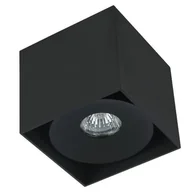 Lampy sufitowe - Orlicki Design LAMPA sufitowa Cardi l Small Nero kostka OPRAWA metalowa downlight kwadratowy czarny Cardi l Small Nero - miniaturka - grafika 1