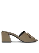 Klapki i japonki damskie - Furla Klapki YH47FOW-BX2680-1257S-1007 Szary - miniaturka - grafika 1