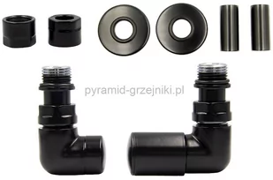 Varioterm Zawór regulacyjny Vision All in One - czarny mat miedziana - CU 15 mm prawy AVIR24P(CU) - Zawory i kraniki - miniaturka - grafika 1