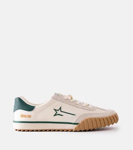 Beżowe sneakersy Big Star NN274867-37 - Sneakersy damskie - miniaturka - grafika 1