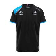 Koszulki męskie - Koszulka T-shirt męska Race Team black Alpine Racing F1 2023 - miniaturka - grafika 1
