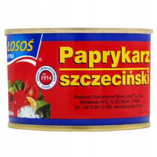 Paprykarz Szczeciński Konserwa Rybna Łosoś Ustka 170G - Konserwy i dania rybne - miniaturka - grafika 1
