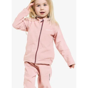 Bluza polarowa dziewczęca Didriksons Monte Full Zip - Odzież sportowa dziecięca - miniaturka - grafika 1