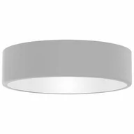 Lampy sufitowe - Euluna Lampa sufitowa Cleo 300, czujnik, 30 cm szara - miniaturka - grafika 1