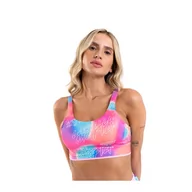 Bielizna sportowa damska - Biustonosz sportowy LABELLAMAFIA SPORTS BRA BEACHSPORTS PINK - miniaturka - grafika 1