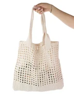 Torebki damskie - Alessio TORBA DAMSKA NA ZAKUPY na ramię torebka miejska BOHO shopperka - miniaturka - grafika 1