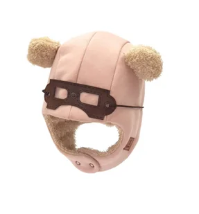 Czapka Dolly zimowa, różowa 44 - Czapki damskie - miniaturka - grafika 1
