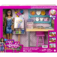 Lalki dla dziewczynek - Mattel Lalka Pracownia artystyczna HCM85 HCM85 - miniaturka - grafika 1