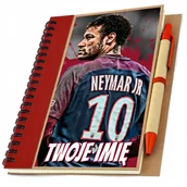 Zeszyty szkolne - NOTATNIK NOTES ECO NEYMAR JR JUNIOR PSG PREZENT Y5 - miniaturka - grafika 1