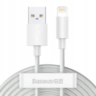 Kable USB - 2x kabel USB Iphone Lightning szybkie ładowanie Power Delivery 1.5 m biały - miniaturka - grafika 1