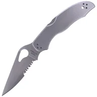 Noże - Nóż składany Spyderco Byrd Harrier 2 Stainless, Combination (BY01PS2) - miniaturka - grafika 1