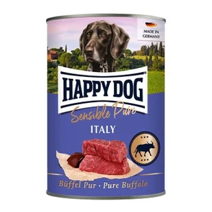 HAPPY DOG Sensible Pure Mokra Karma Pies Dorosły 6x400 g Bawół - Mokra karma dla psów - miniaturka - grafika 1