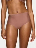 Majtki damskie - Triumph Figi klasyczne z wysokim stanem Shape Smart 10209655 Brązowy - miniaturka - grafika 1