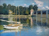 Plakaty - Galeria Plakatu, Plakat, Plakat, GALERIA PLAKATU, Le pont d argenteuil Claude Monet - plakat, Claude Monet, 50x40 cm - miniaturka - grafika 1