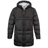 Kurtki męskie - Dolomite parka męska, czarny, S - miniaturka - grafika 1