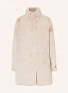 Płaszcze damskie - Rino & Pelle Płaszcz Ze Sztucznego Futra Nonna weiss - miniaturka - grafika 1