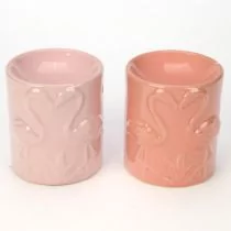 Ceramiczny Kominek do aromaterapii - Różowy Flaming - Aromaterapia - miniaturka - grafika 1