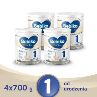 Zestaw Bebiko Pro+ 1 Mleko Początkowe, 4 X 700G - Mleko modyfikowane - miniaturka - grafika 1