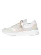 Trampki damskie - New Balance Skórzane sneakersy w kolorze kremowym - miniaturka - grafika 1