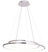 Lampy sufitowe - Maxlight Lampa wisząca Queen P0375D chromowa oprawa z funkcją ściemniania światła P0375D - miniaturka - grafika 1