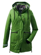 Kurtki i kamizelki sportowe damskie - Killtec Parka funkcyjna w kolorze zielonym - miniaturka - grafika 1