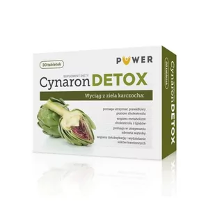 Cynaron Detox, 30 tabletek - Serce i układ krążenia - miniaturka - grafika 1