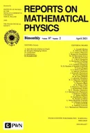 Czasopisma - Reports on Mathematical physics 87/2 2021 - Praca zbiorowa - miniaturka - grafika 1