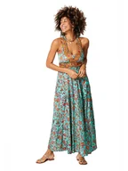 Sukienki - Aller Simplement Sukienka w kolorze turkusowo-pomarańczowym - miniaturka - grafika 1