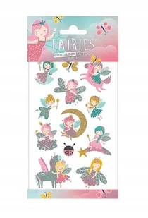 Tatuaże Wróżki TM Essentials 12 szt. - Zabawki kreatywne - miniaturka - grafika 1