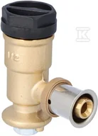 Łączniki, trójniki, kształtki - Podejście do baterii KAN-therm Press 16x2 G1/2" wer. długa z (korkiem i śrubką) - miniaturka - grafika 1