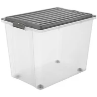 Pojemniki na zabawki - Pojemnik do przechowywania 70 L Compact A3 antracy - miniaturka - grafika 1