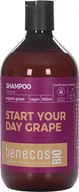 Szampony do włosów - Benecos - Szampon zwiększający objętość winogron, BIO, 500 ml - miniaturka - grafika 1