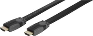 Kable komputerowe i do monitorów - Vivanco Vivanco cable HDMI - HDMI 1.5m flat 47103 - miniaturka - grafika 1
